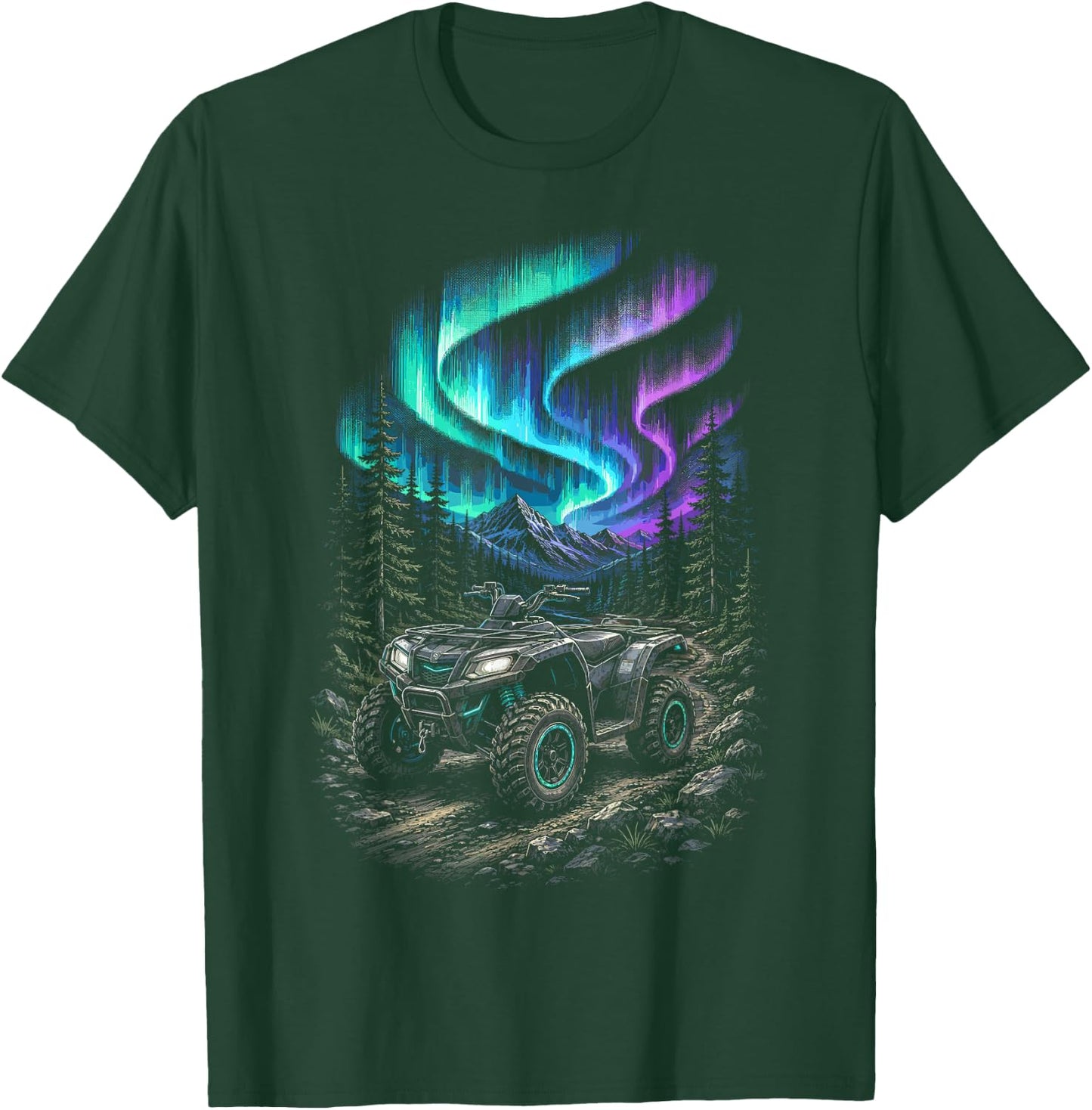 ATV Quad ATVs T-Shirt - T-Shirt | Forest