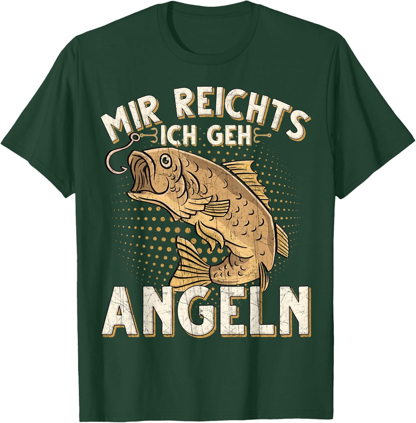 Mir Reichts Ich GEH Angeln Fischen Angler T-Shirt - T-Shirt | Forest