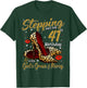 High Heels Stepping Into My 41st Birthday 41 and Fabulous T-Shirt - T-Shirt | Forest