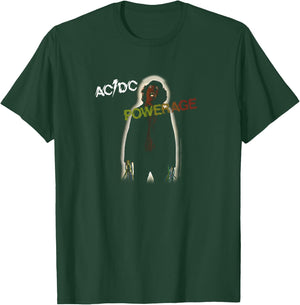 AC/DC - Pochette de l'album Powerage Manche Longue T-Shirt - T-Shirt | Forest