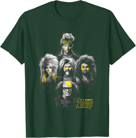 It's Always Sunny In Philadelphia The Gang Has Rock Vibes T-Shirt - T-Shirt | Forest