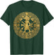 Aztec Calendar Mayan Indigenous Mexican Aztec Jaguar T-Shirt - T-Shirt | Forest
