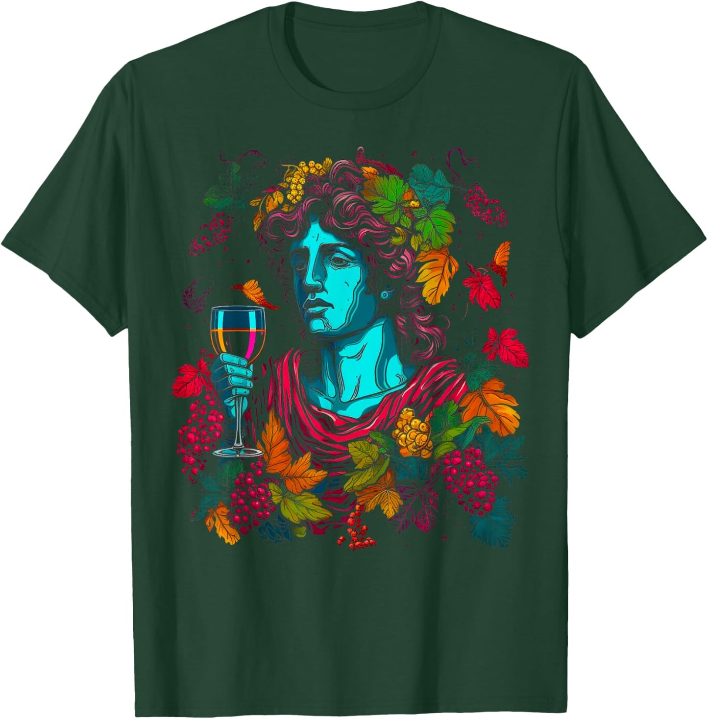 Dionysos Bacchus T-Shirt - T-Shirt | Forest