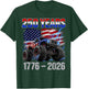 250 Years 4th of July Shirts Toddler Boys Kids Monster Truck T-Shirt - T-Shirt | Forest