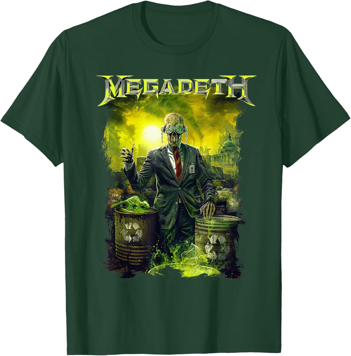 Megadeth - Toxic Vic , black T-Shirt - T-Shirt | Forest