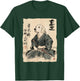 Golden Retriever Samurai Japanese Ink Art Women T-Shirt - T-Shirt | Forest