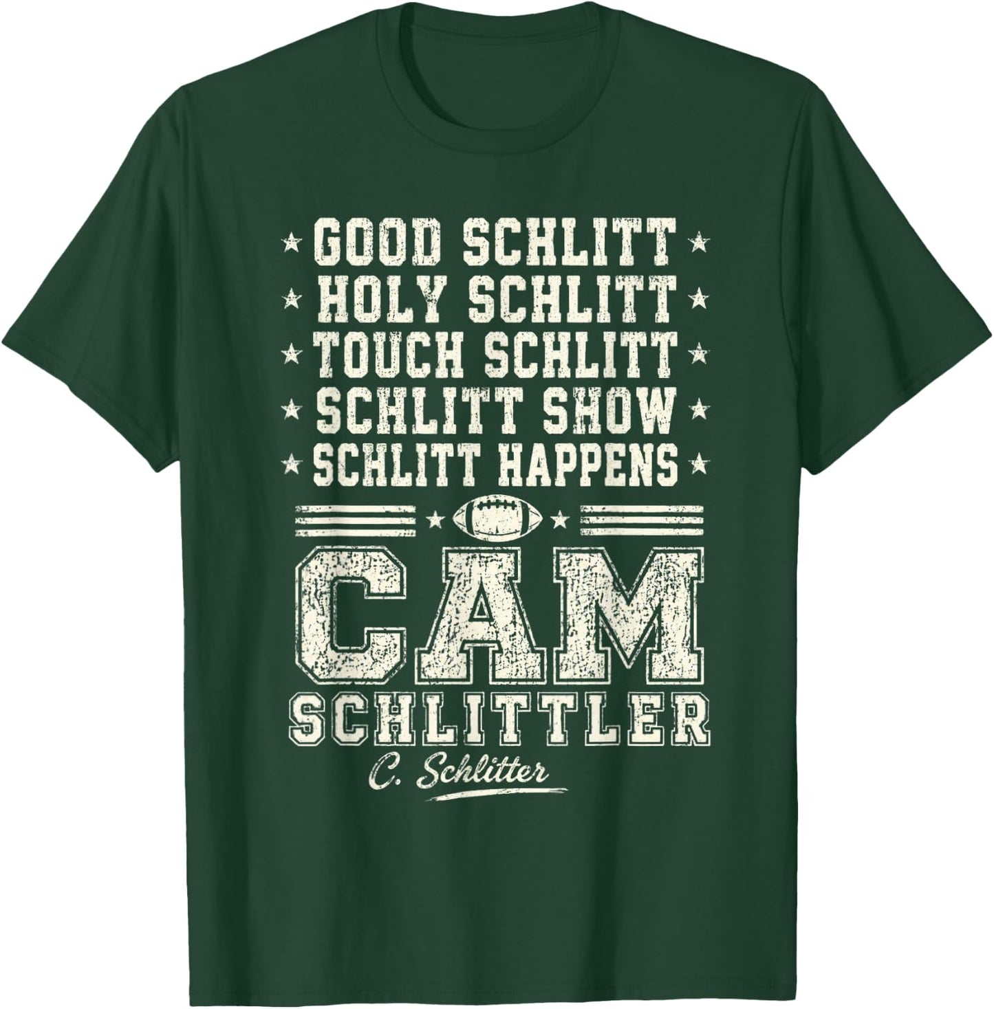 Good Schlitt Holy Schlitt Cam Schlittler Baseball Sarcastic T-Shirt - T-Shirt | Forest