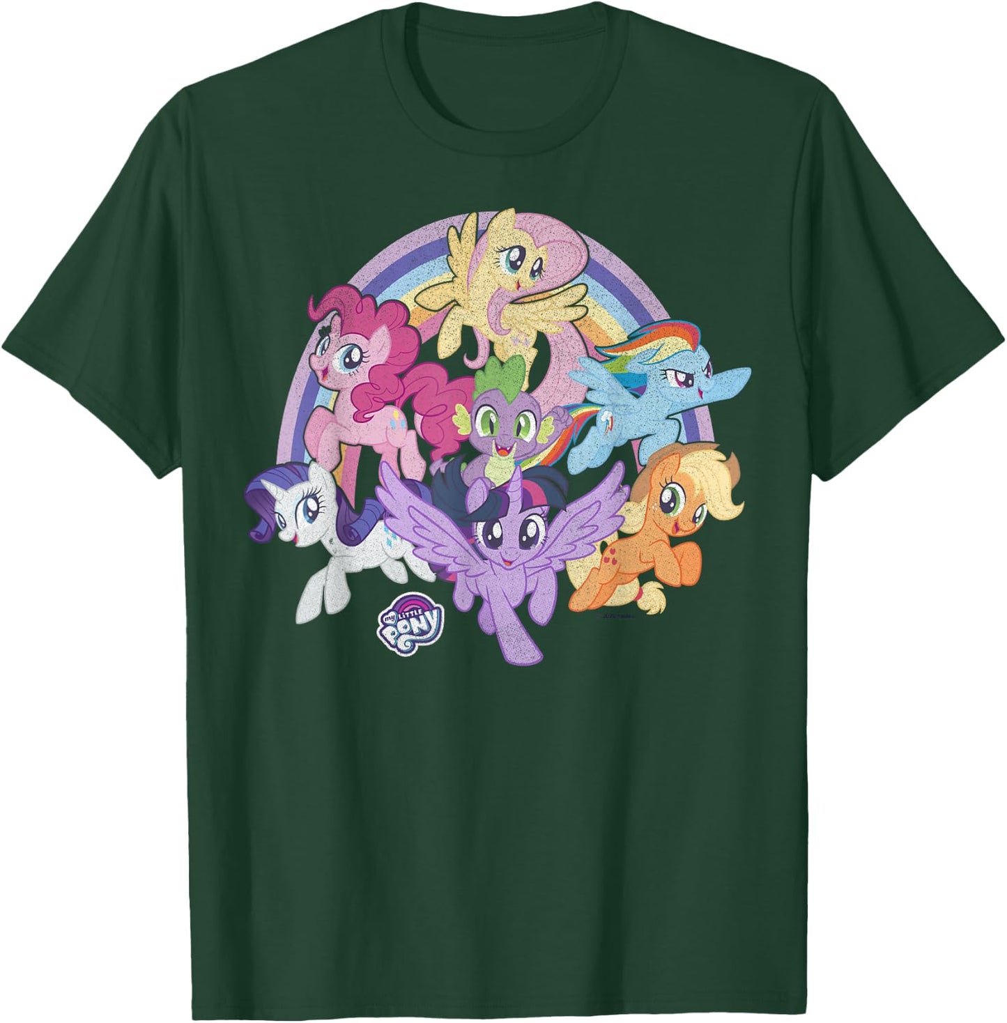 My Little Pony: Friendship is Magic Group Shot T-Shirt - T-Shirt | Forest