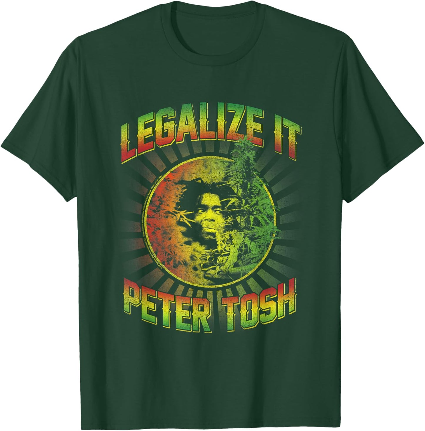 Peter Tosh Legalize It T-Shirt - T-Shirt | Forest