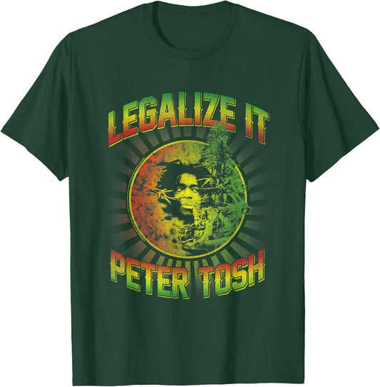 Peter Tosh Legalize It T-Shirt - T-Shirt | Forest