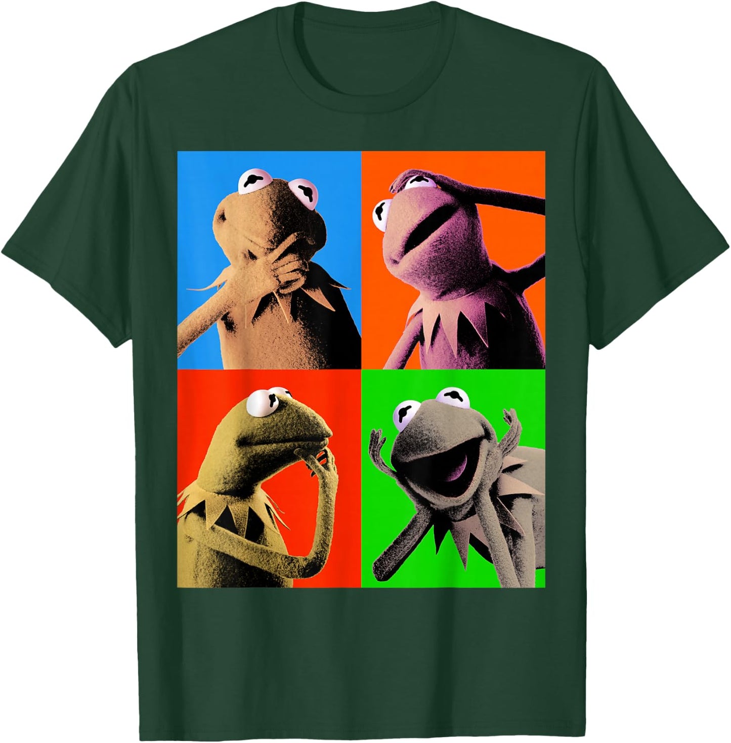 Disney The Muppets Kermit The Frog Pop Art Small T-Shirt - T-Shirt | Forest