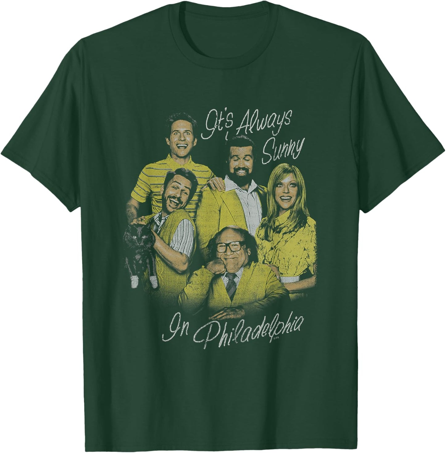 It's Always Sunny In Philadelphia The Gang's All Here T-Shirt - T-Shirt | Forest