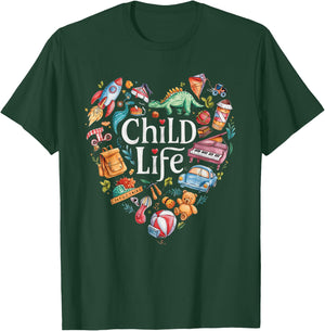 Child Life Specialist Play Therapy Intern T-Shirt - T-Shirt | Forest
