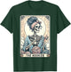 Retro Crochet Tarot Card Mom Skeleton Knitter Crochet Lover T-Shirt - T-Shirt | Forest