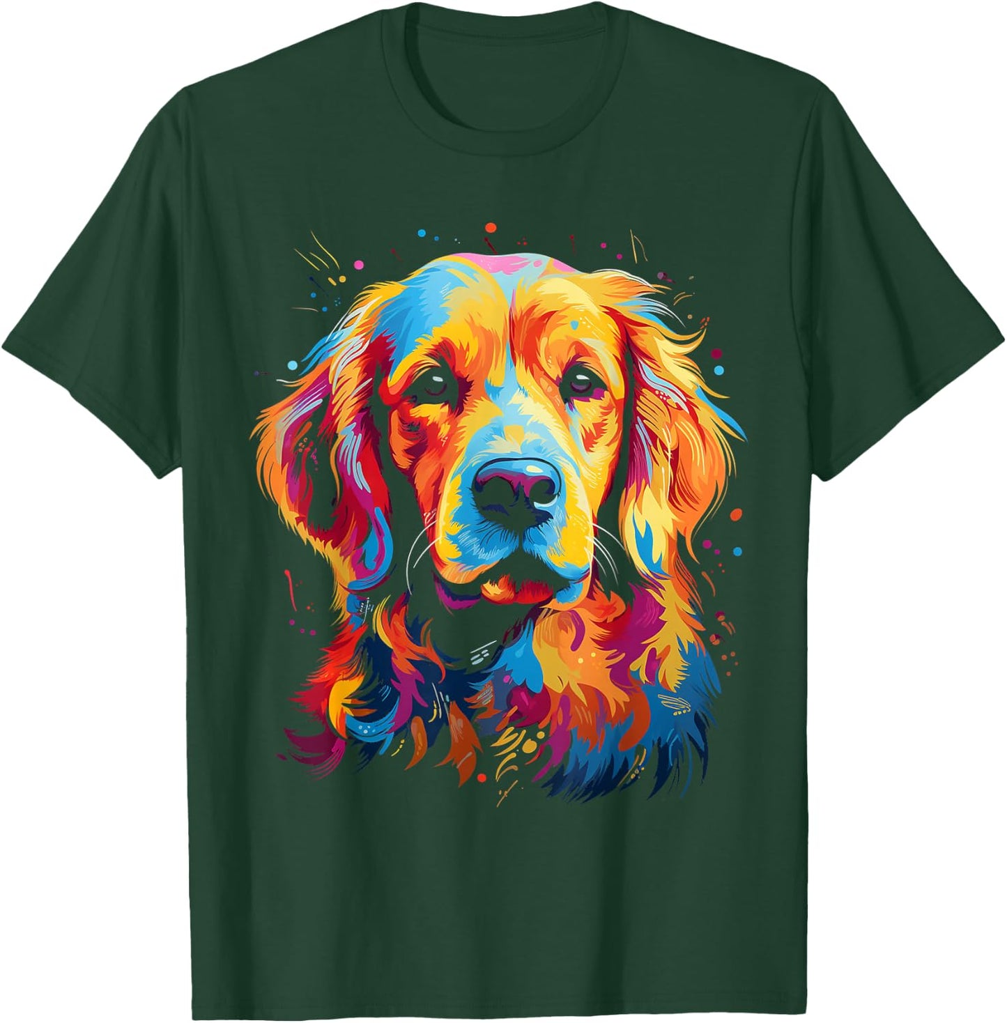 Golden retriever puppy dog T-Shirt - T-Shirt | Forest