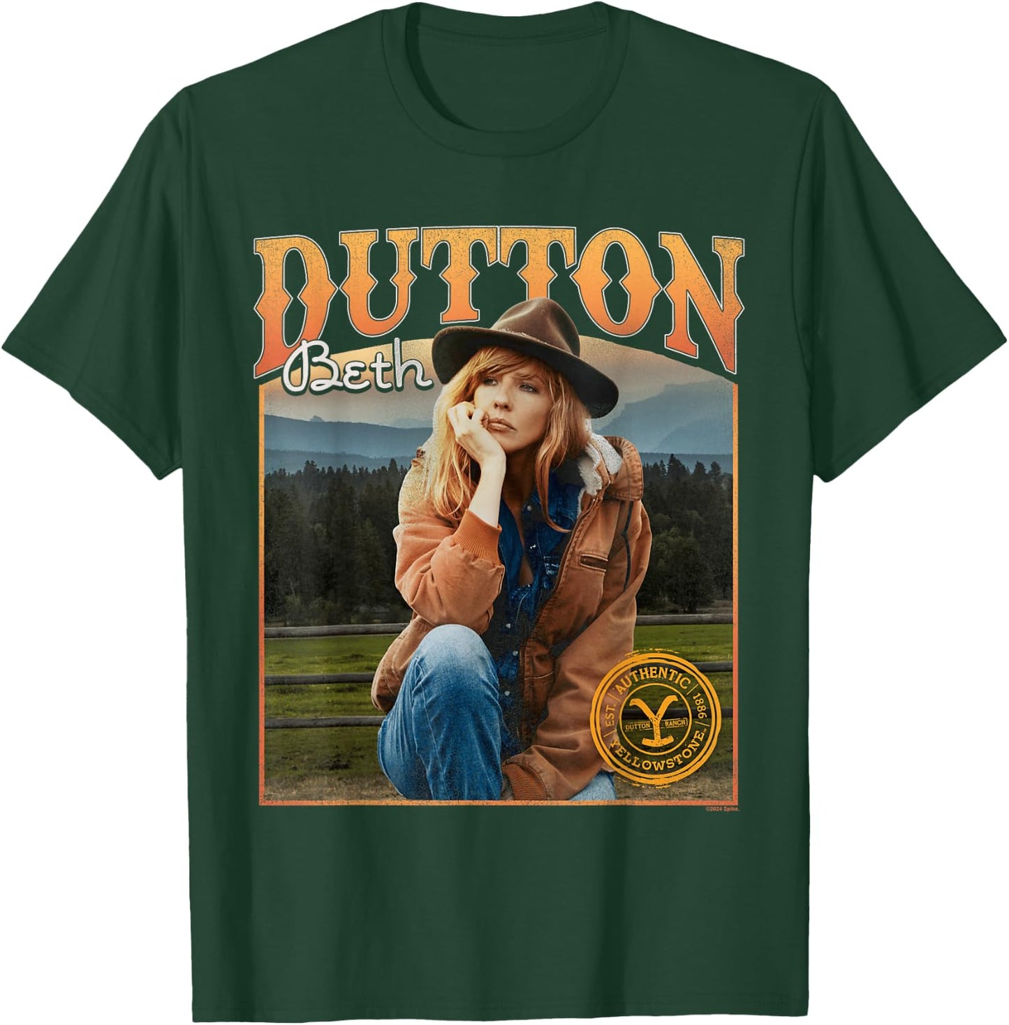 Yellowstone Beth Dutton Thoughts , Black, S T-Shirt - T-Shirt | Forest
