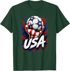 Patriotic Graphic Apparel T-Shirt - T-Shirt | Forest