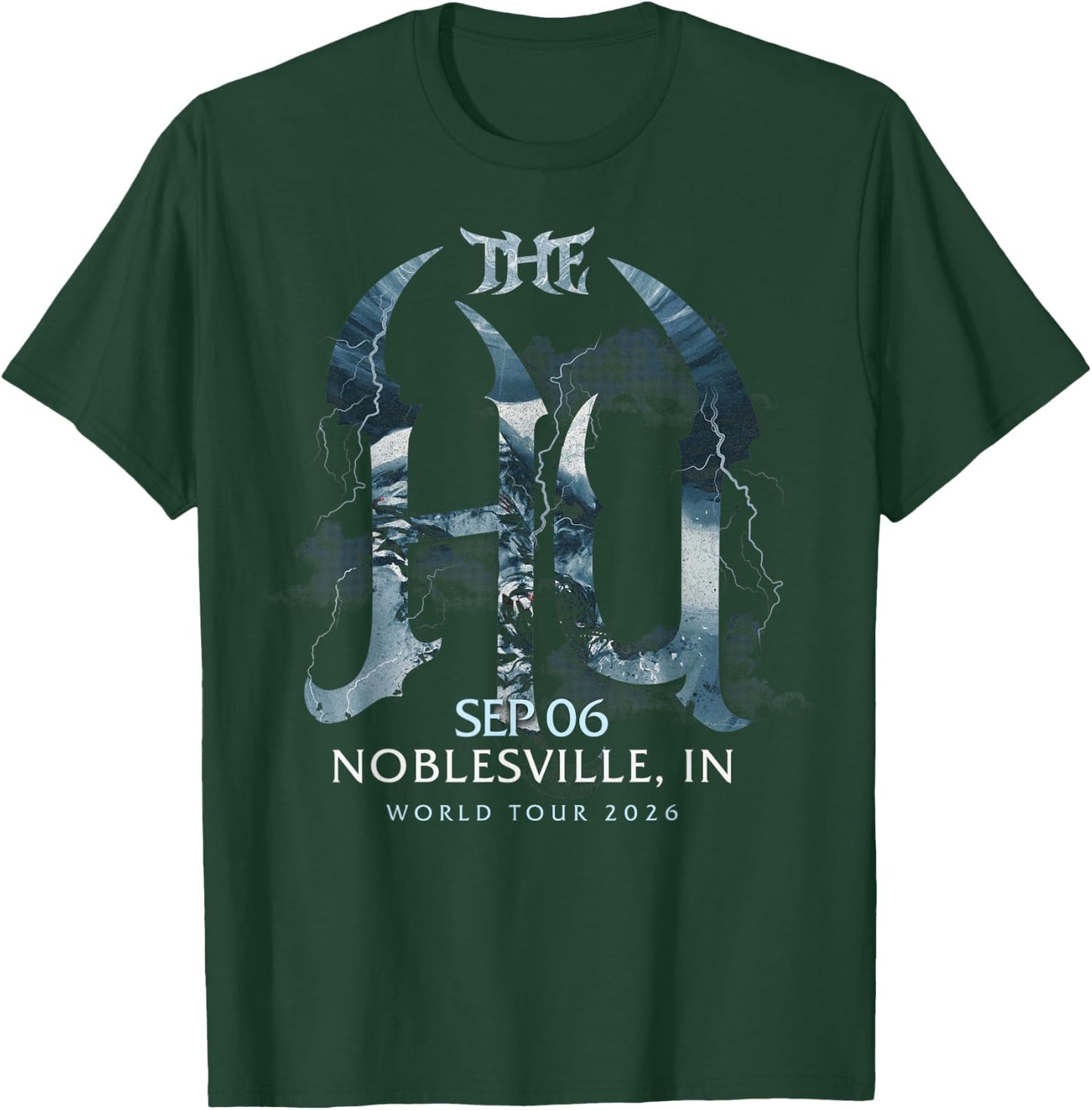 The Hu Warrior Chant Noblesville T-Shirt - T-Shirt | Forest