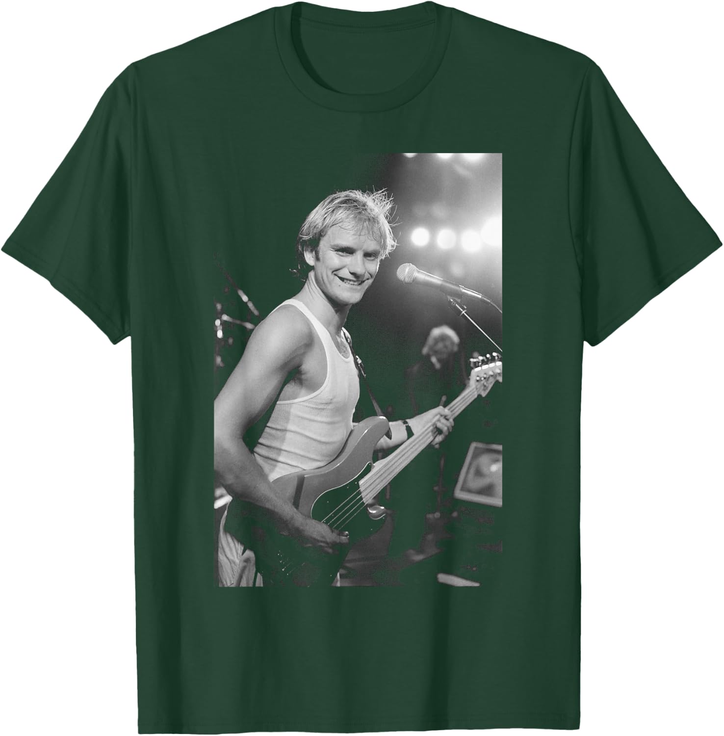 Sting, singer of The Police, on American tour in 1980 T-Shirt - T-Shirt | Forest