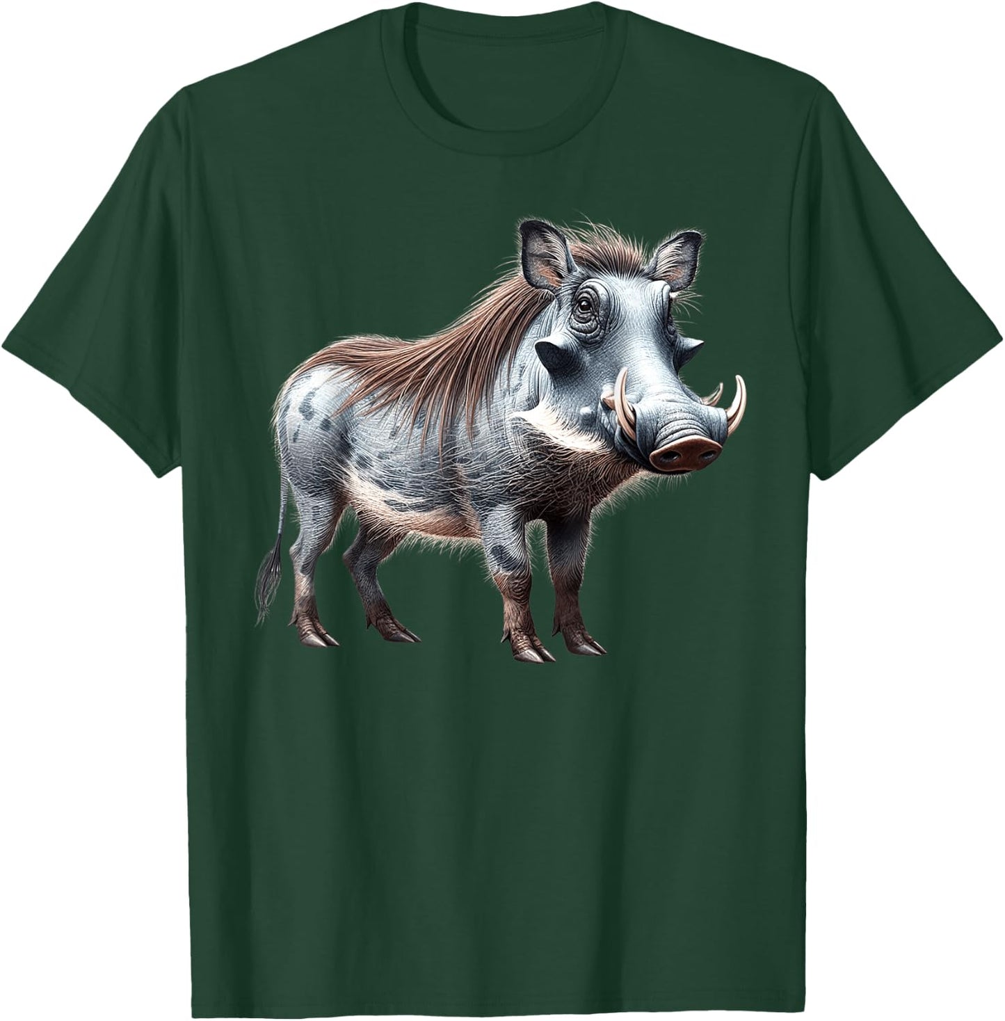 Warthog , Black, S T-Shirt - T-Shirt | Forest