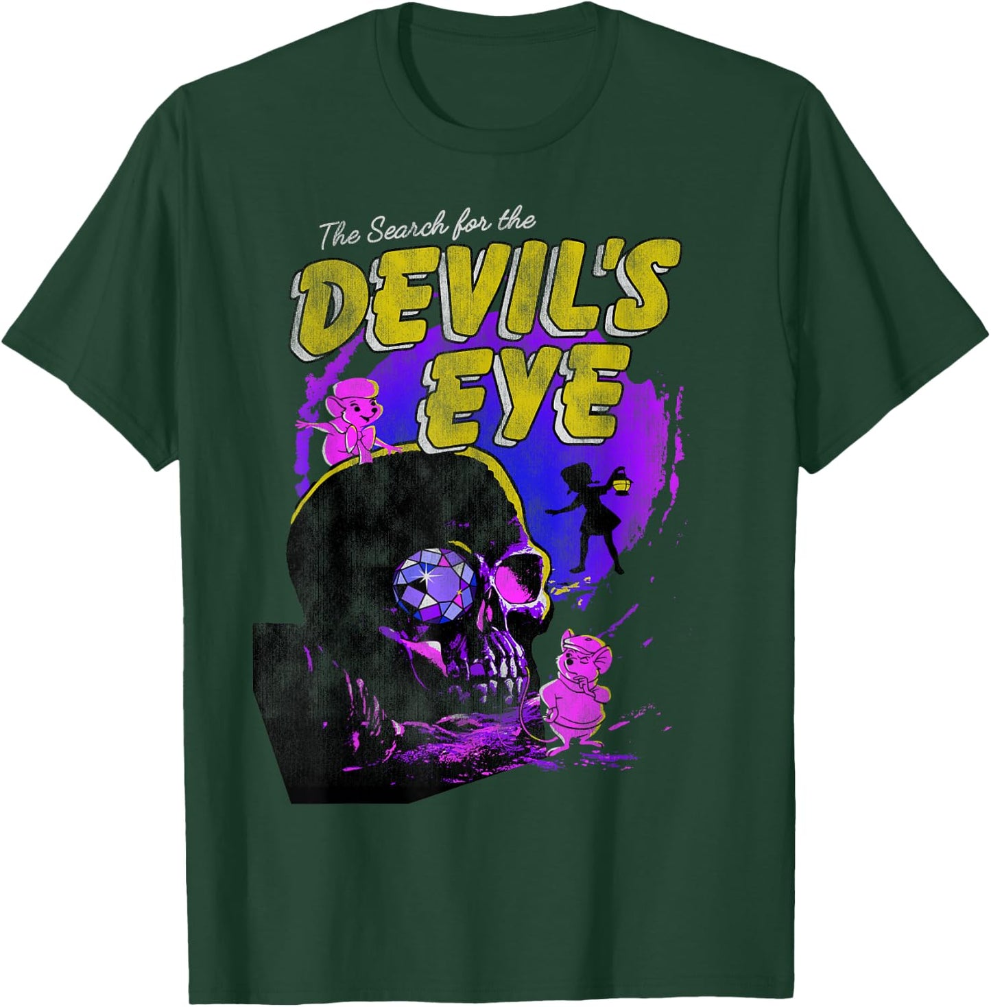Disney The Rescuers Search For The Devil's Eye T-Shirt - T-Shirt | Forest