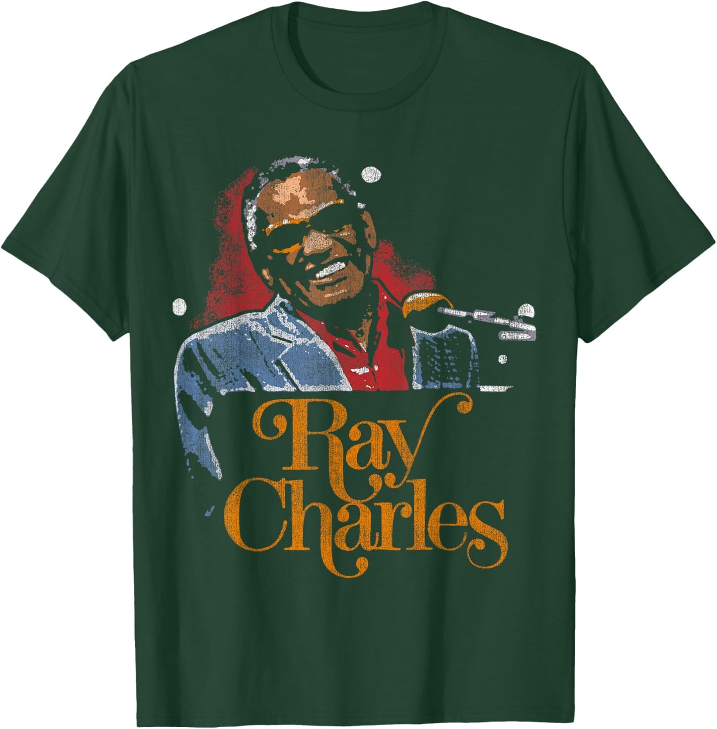 Ray Charles - Ein Millionen-Dollar-Lächeln T-Shirt - T-Shirt | Forest