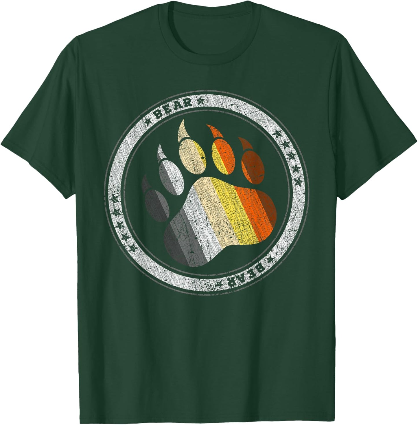 Bärentatze, Bear Community, Bär Gemeinschaft Gay Pride Bear T-Shirt - T-Shirt | Forest