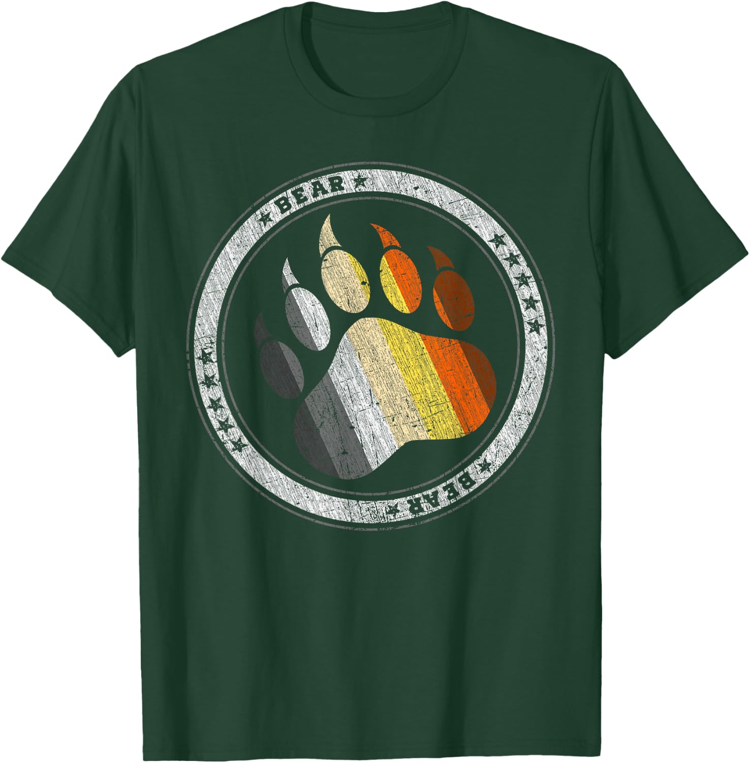 Bärentatze, Bear Community, Bär Gemeinschaft Gay Pride Bear T-Shirt - T-Shirt | Forest