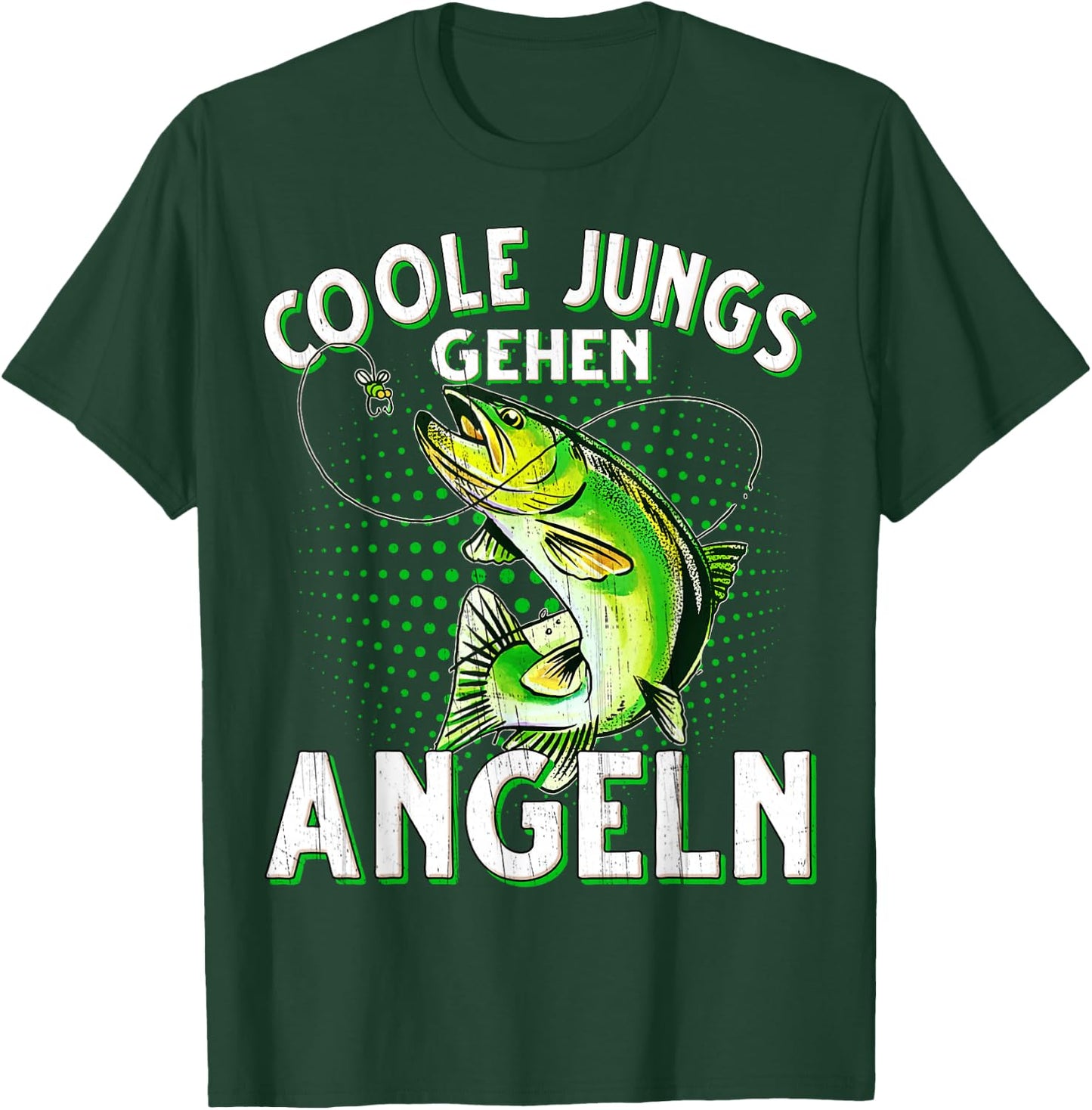 Cool Boys Going Fishing Fishing Fishing , black, s T-Shirt - T-Shirt | Forest