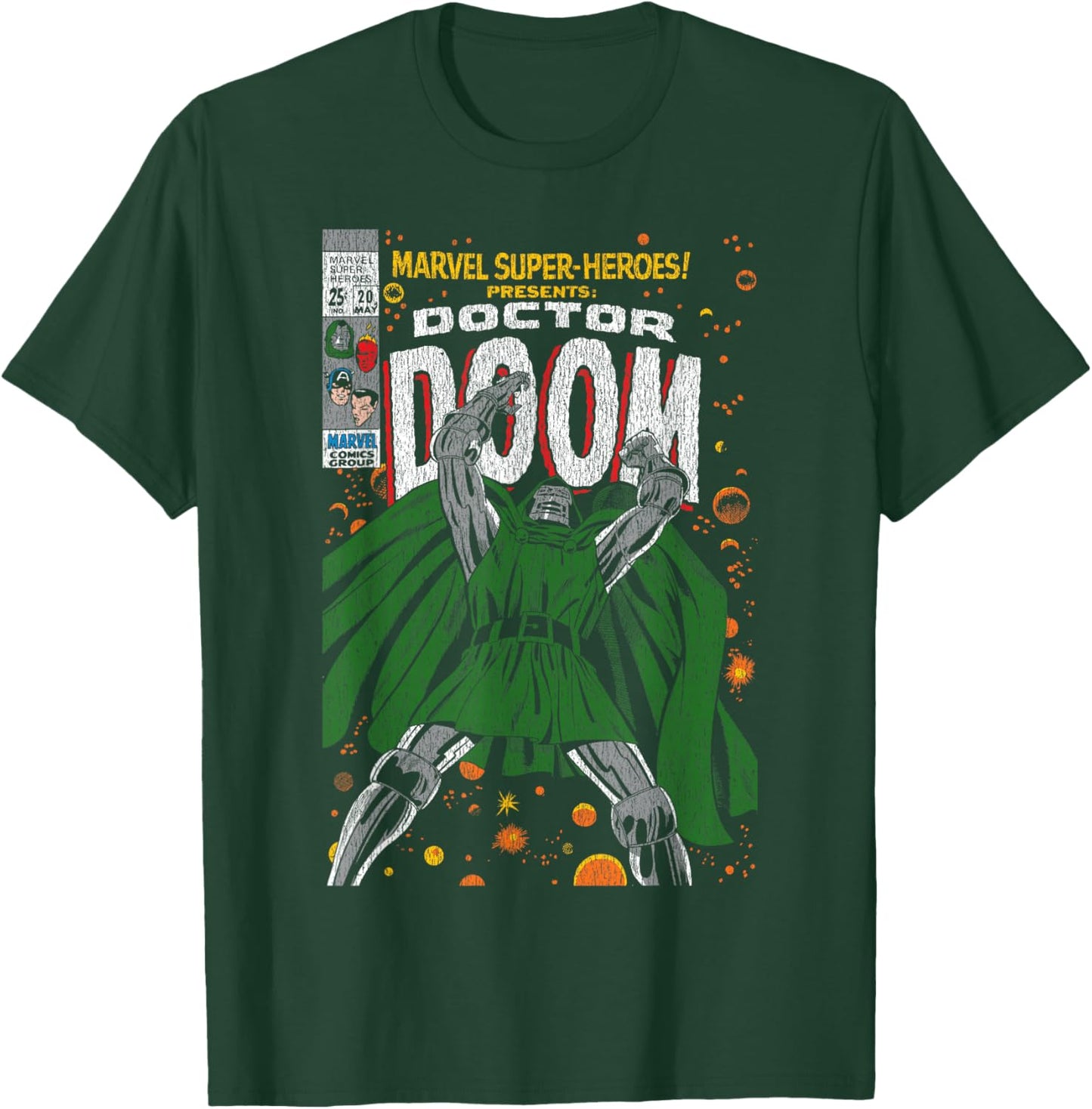 Marvel Doctor Doom Comic Cover T-Shirt - T-Shirt | Forest