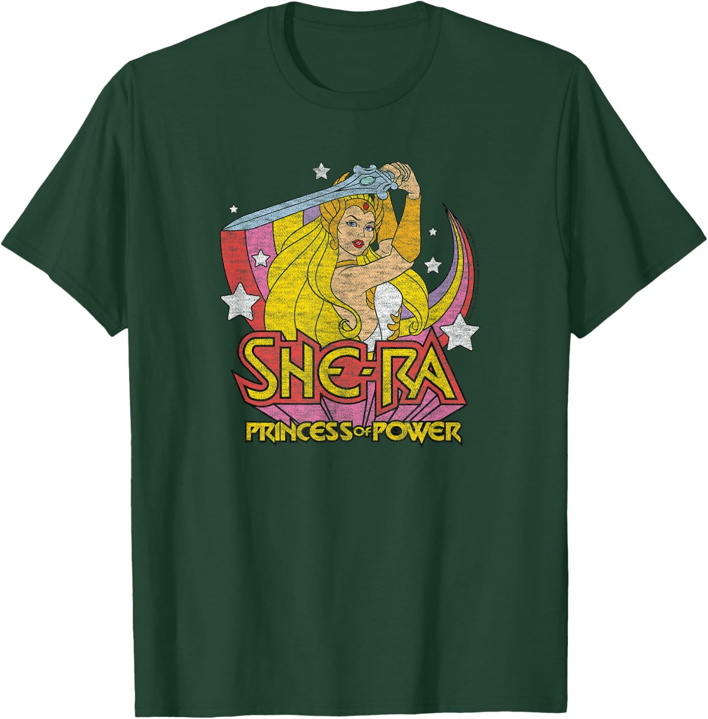 She-Ra – Prinzessin der Macht Schwert, Regenbogen T-Shirt - T-Shirt | Forest