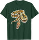 Burmese Python Snake Serpent T-Shirt - T-Shirt | Forest