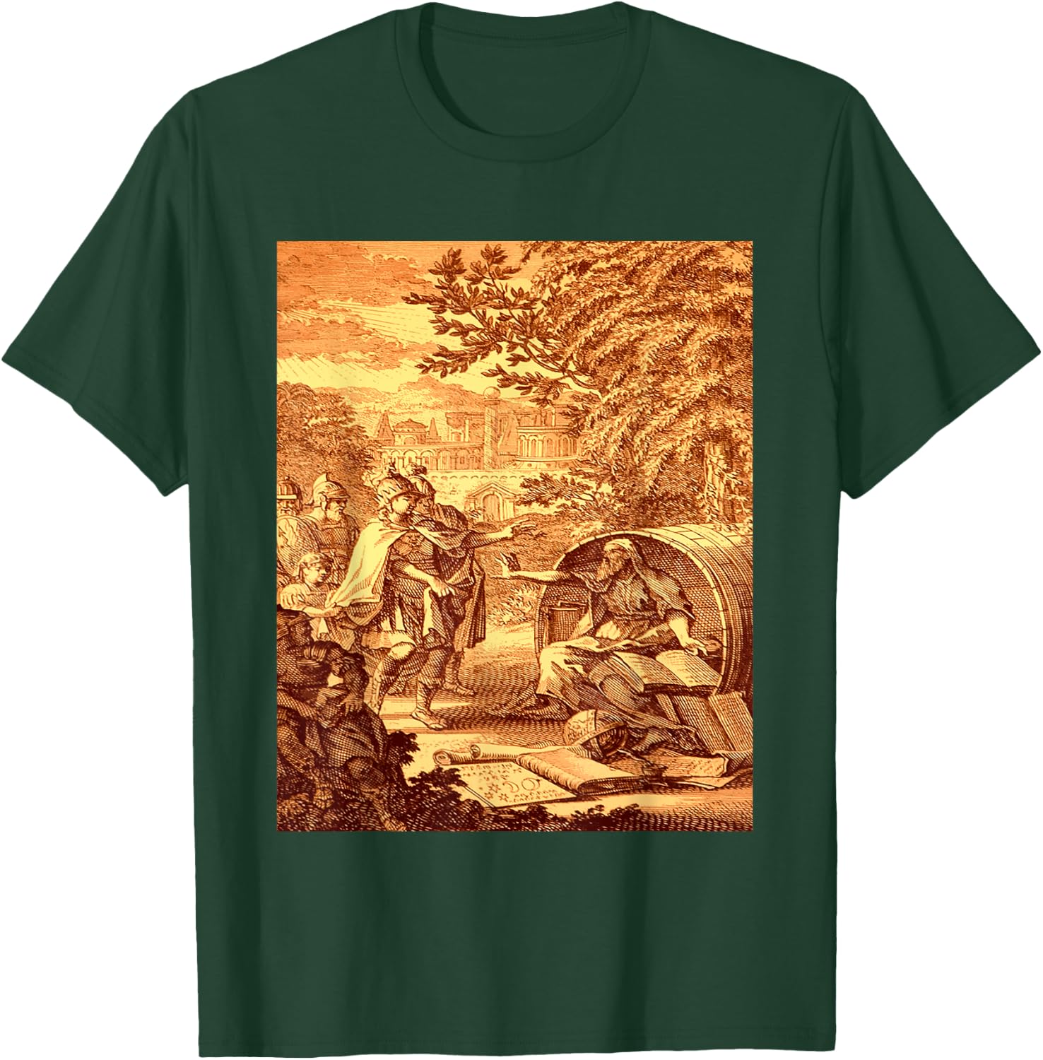 Identity Inventory Greek Theme , Women's, Black, Small, Short Sleeve, Classic Fit, Collarless, , Polyester 100% T-Shirt - T-Shirt | Forest