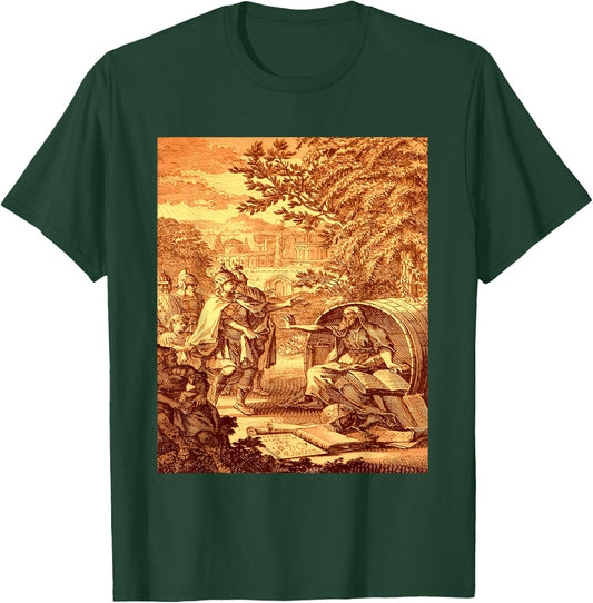 Identity Inventory Greek Theme , Women's, Black, Small, Short Sleeve, Classic Fit, Collarless, , Polyester 100% T-Shirt - T-Shirt | Forest