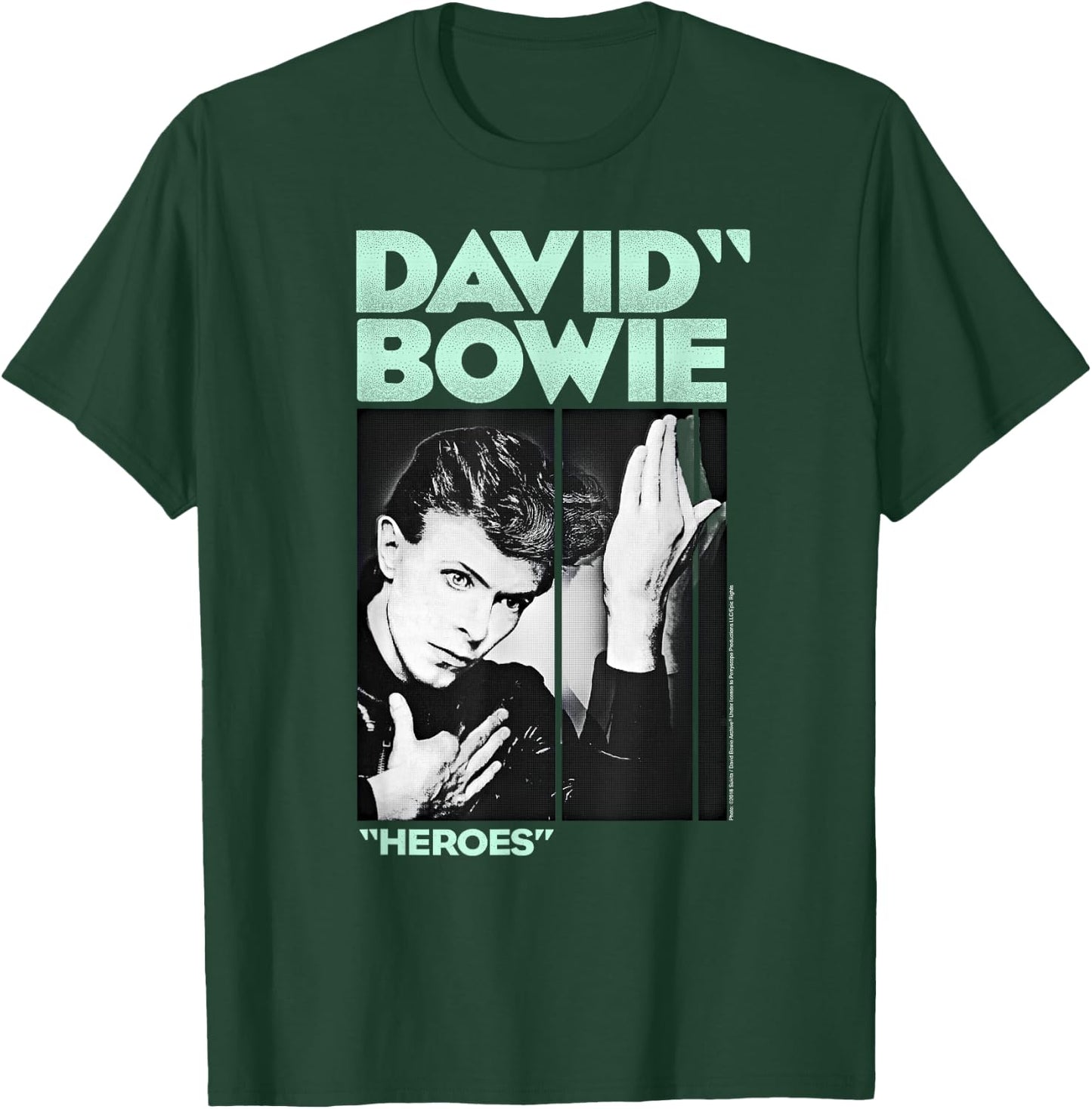 David Bowie - Festive Heroes T-Shirt - T-Shirt | Forest