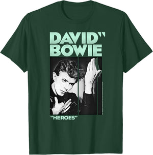 David Bowie - Festive Heroes T-Shirt - T-Shirt | Forest