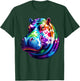Tie Dye Hippopotamus Lover Stuff Psychedelic Hippo T-Shirt - T-Shirt | Forest