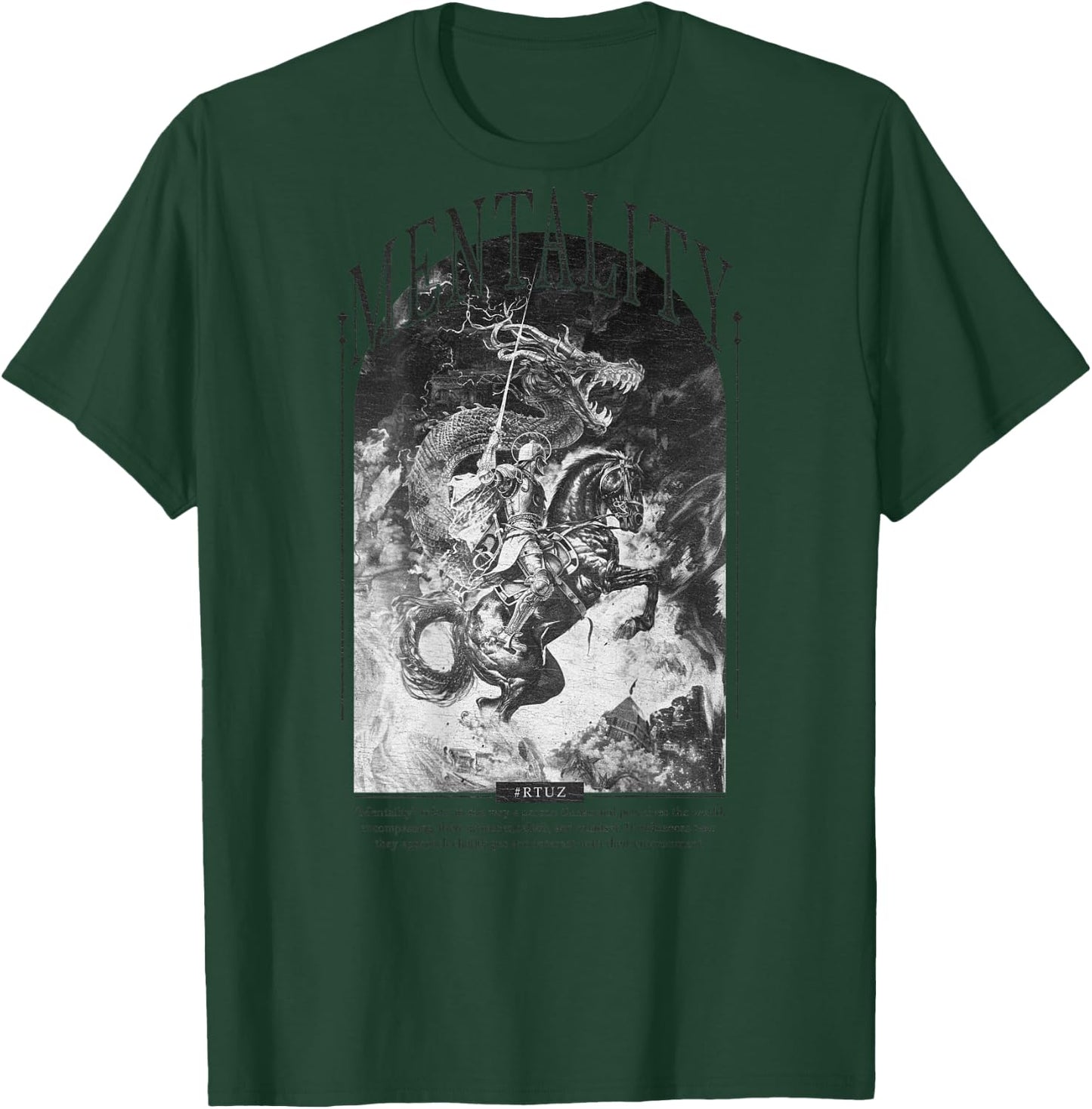 Modern Hip Hop Vintage Graffiti Urban Backprint Streetwear , White T-Shirt - T-Shirt | Forest