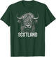 Scottish Highland Cow Scotland Trip T-Shirt - T-Shirt | Forest