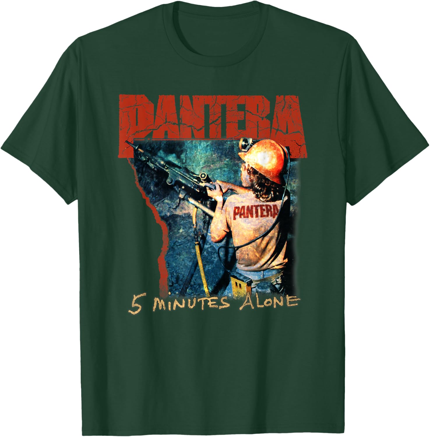 Pantera Offizielles 5 Minuten allein T-Shirt - T-Shirt | Forest
