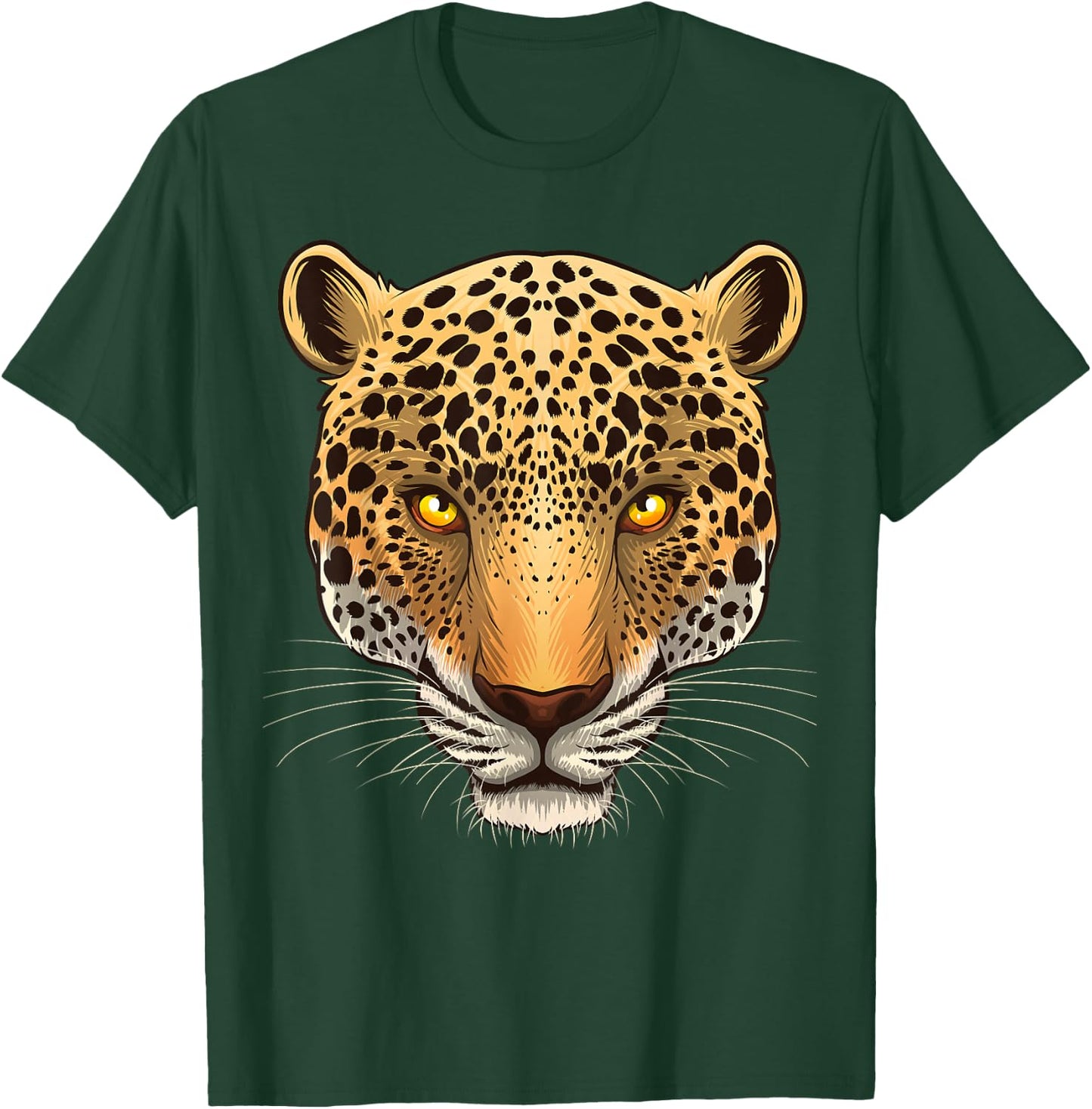 Funny Jaguar Art Women Kids Cat Animal Jaguar Lover T-Shirt - T-Shirt | Forest