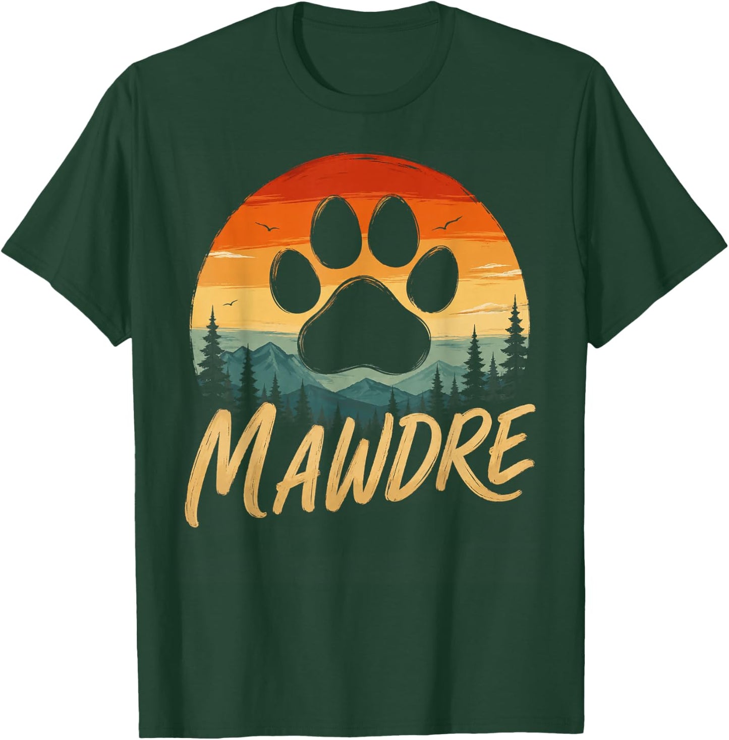 Mawdre Funny Cat Mom Dog Mom Mother's Day for Mom Women T-Shirt - T-Shirt | Forest
