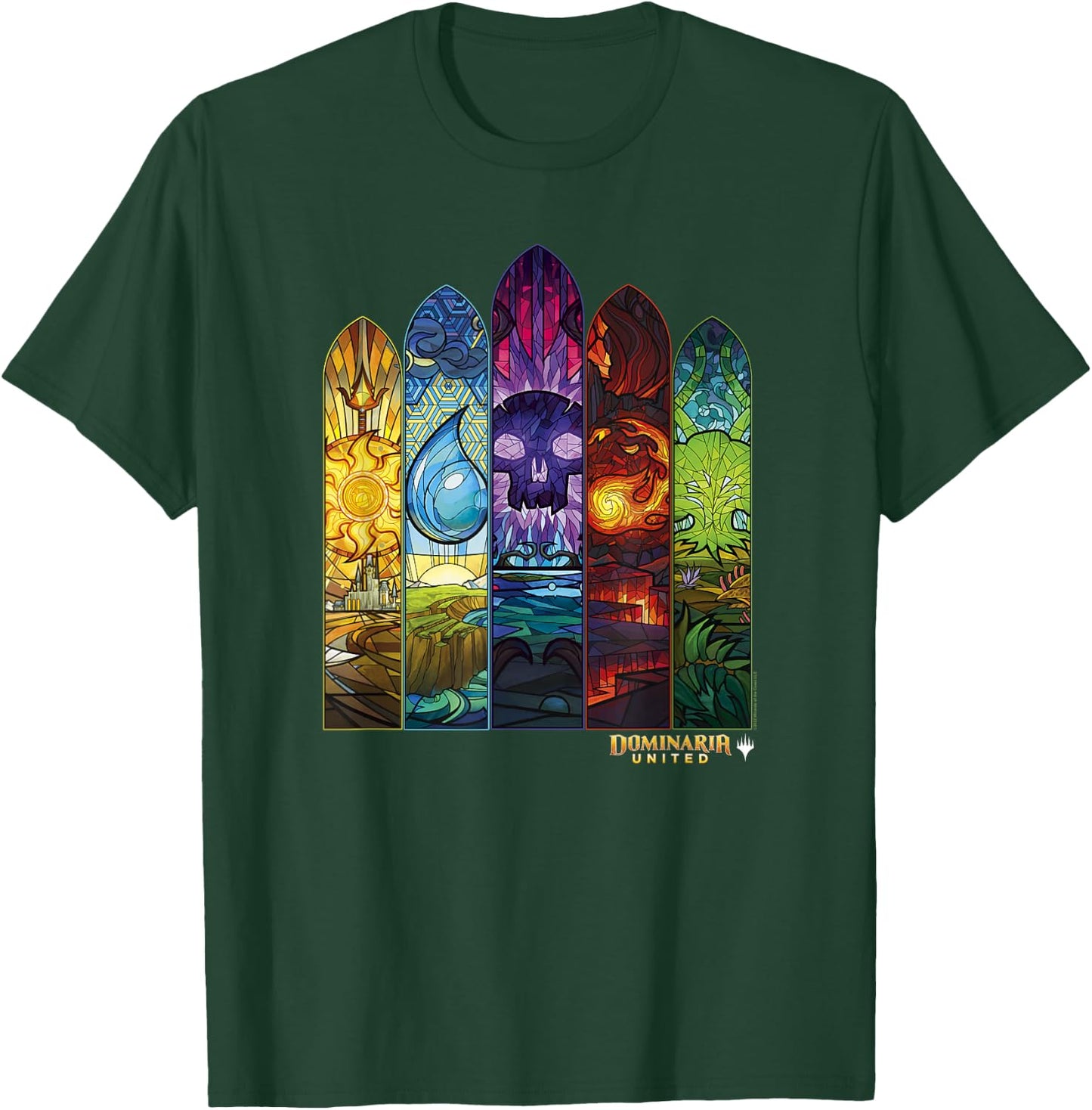 Magic: The Gathering Dominaria United Windows T-Shirt - T-Shirt | Forest