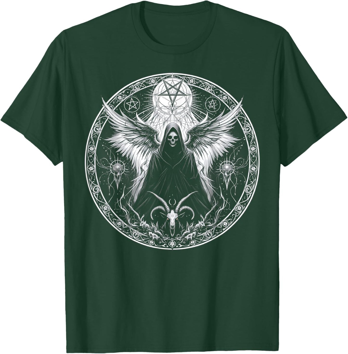 Embrace The Unholy Occult Gothic Aesthetic Satanic Religion T-Shirt - T-Shirt | Forest