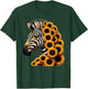 Sunflower Zebra Flower Gardening Floral T-Shirt - T-Shirt | Forest