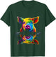 Pig Colorful Animal Art Illustration Graphic Pig T-Shirt - T-Shirt | Forest