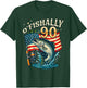 O'fishally 90 Years Old Fishing 90th Birthday Fisherman T-Shirt - T-Shirt | Forest