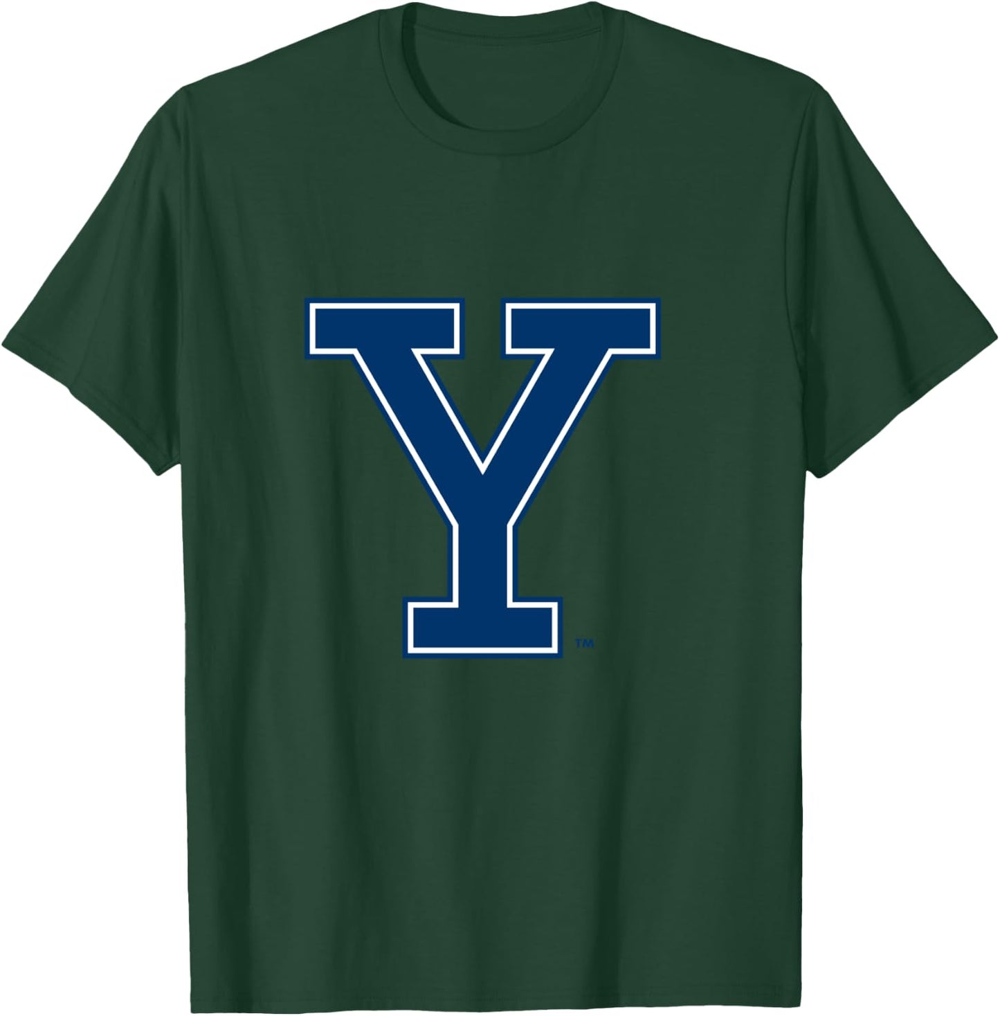 Yale Bulldogs | Produit officiel de l'Université NCAA | YALE005 Manche Longue T-Shirt - T-Shirt | Forest