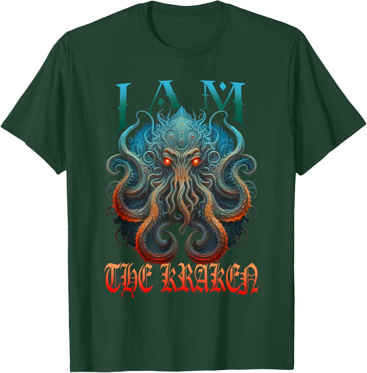 I'm The Kraken Sea Monster Giant Kraken Unleash The Kraken T-Shirt - T-Shirt | Forest