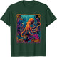 Sea Ocean Octopus Motif Artwork Sea Creature Kraken Cthulhu T-Shirt - T-Shirt | Forest